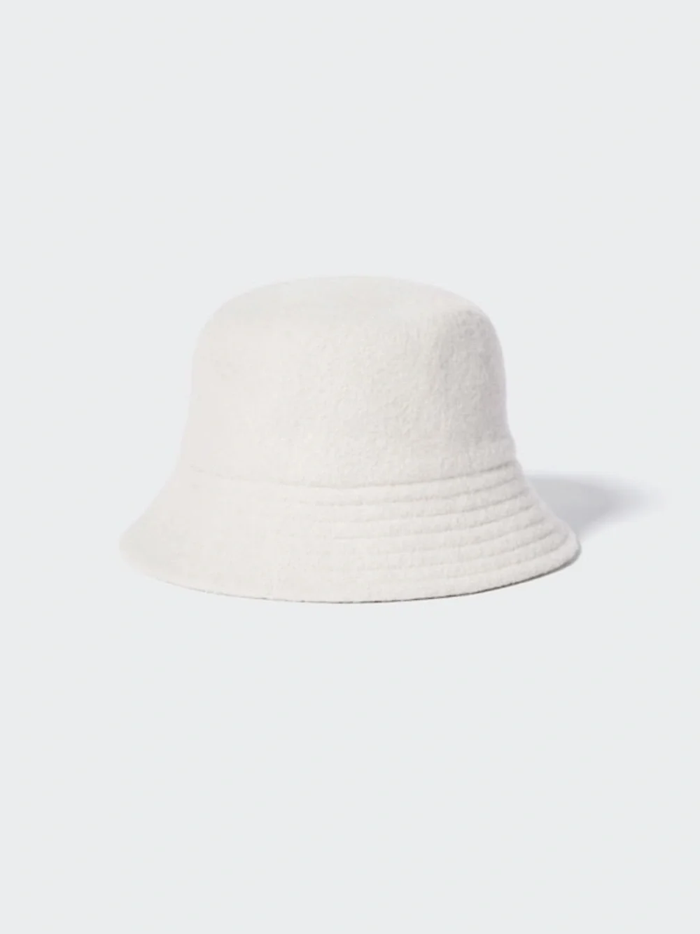 Uniqlo Adjustable 100% Wool Bucket Hat off white